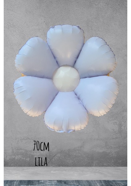 Lila Papatya Folyo Balon 70CM fiyatları