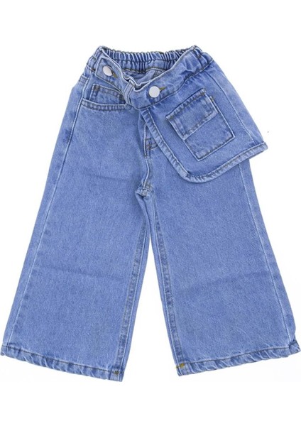 1111251815 11/15 Yaş 3618 Citywear Kız Pantolon - Mavi - 14-15 Yaş