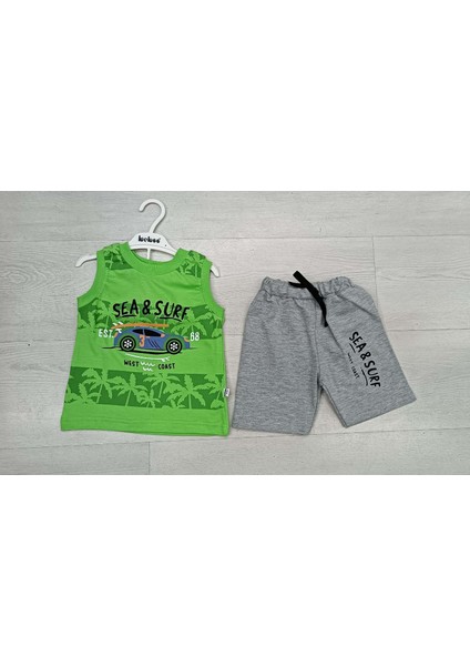 397405 Arabalı Surf Tk - Yeşil - 4-5 Yaş