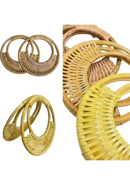 Elegant Orijinal Bambu Çanta Sapı LX05