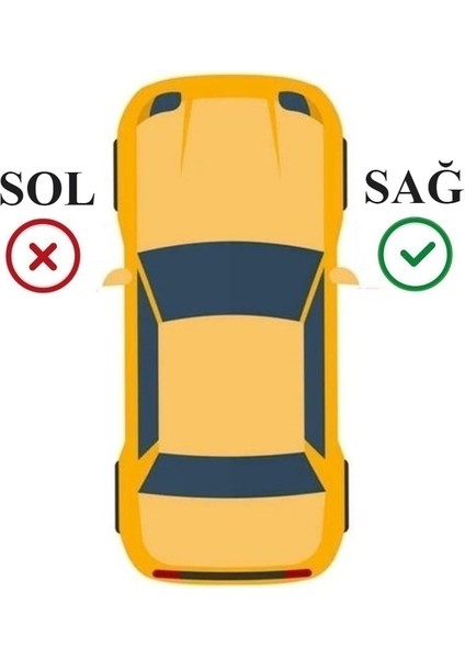 JETTA 2015-2018 MODEL ARASI UYUMLU SAĞ YOLCU TARAFI AYNA SİNYALİ ALT ÇEVRE AYDINLATMA LAMBASI