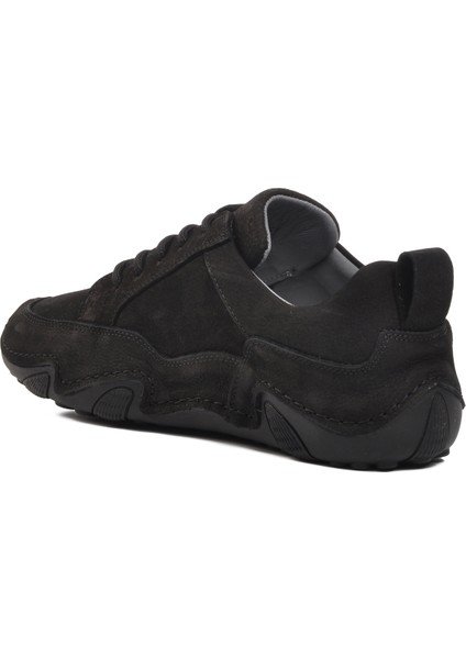 325-S Siyah Nubuk Deri Erkek Günlük Ayakkabı fırsatları