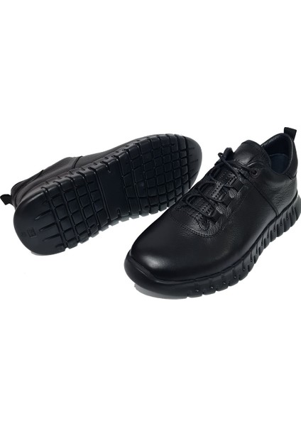 Dr.Jells Bağlı Hafif Tırtık Taban Model Yumuşak Deri Günlük Ayakkabı Y2114-2082 fırsatları