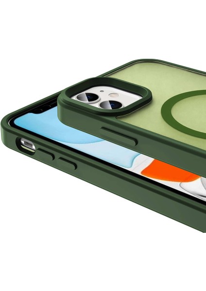 iPhone 11 Kılıf Magsafe Şarj Özellikli Mat Arka Yüzey Sio Kılıf modelleri