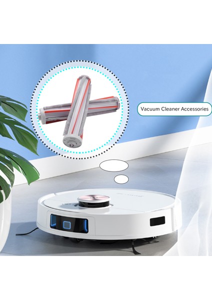 2 Paket Rulo Fırça Xiao Roıdmı F8 F8E Nex X20 Karbon Fiber Manuel Elektrikli Süpürge Parçaları Değiştirme (Yurt Dışından)