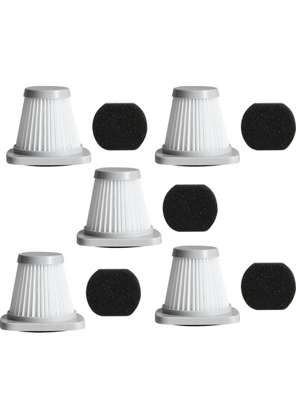 5 Adet/1 Takım Midea Elektrikli El Süpürgesi SC861 SC861A Aksesuarları Haipa Filtre Hepa Filtre (Yurt Dışından)