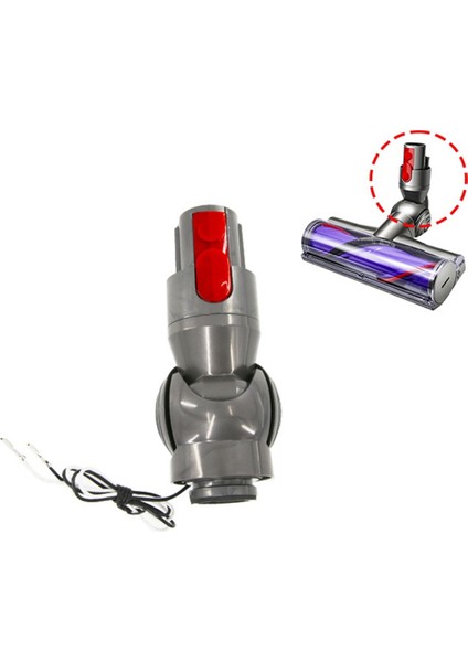 Dyson V8 V10 Zemin Fırçası Için Elektrikli Süpürge Doğrudan Tahrik Kafası Bağlantı Kafası Konektörü Değiştirin (Yurt Dışından)