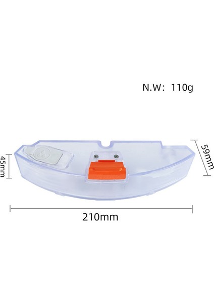 Elektrikli Süpürge Su Deposu Roborock S7 T7S T7S Artı G10 Elektrik Kontrol Su Deposu Yedek Parçalar (Yurt Dışından)