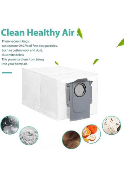 10 Adet Yedek Tek Kullanımlık Toz Torbaları Roborock Q Revo Roborock P10 Robotlu Süpürge Yedek Parçaları (Yurt Dışından) fırsatları