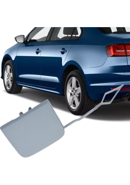 Jetta 2015-2018 Model Arası Uyumlu Ön Tampon Çeki Demiri Kapağı (Astarlı)