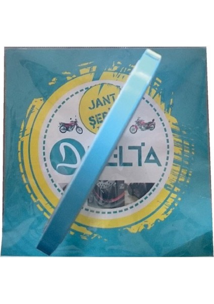 Turkuaz 7Cm X 7 M Opak 1 Set Jant Şeridi