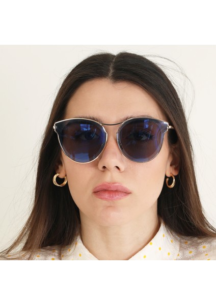 Baba Fiyatlar Aisa Mavi Kadın Güneş Gözlüğü