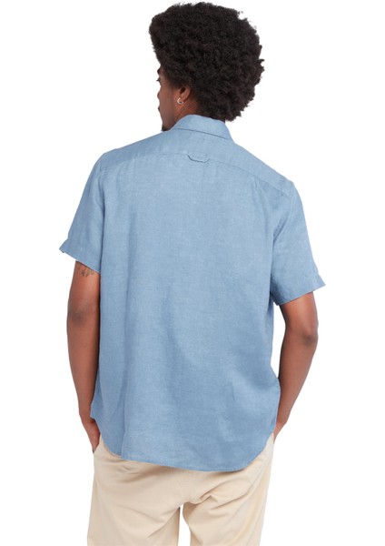 Linen Erkek Kısa Kollu Gömlek - TB0A2DCC fiyatları