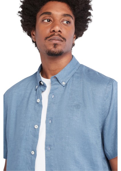 Linen Erkek Kısa Kollu Gömlek - TB0A2DCC modelleri