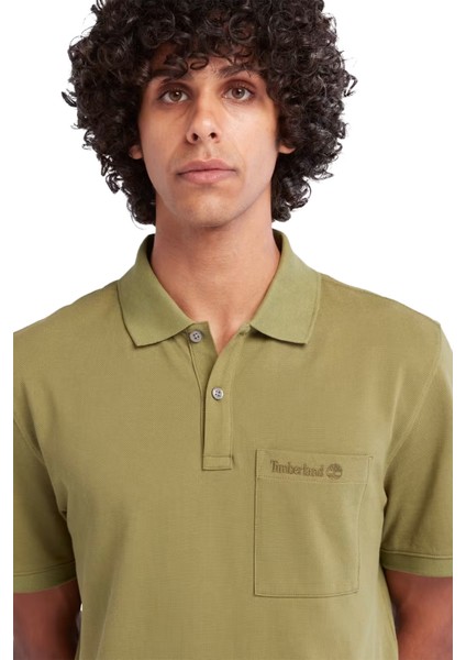 Ss Modern Wash Pocket Erkek Polo T-Shirt - TB0A65P1