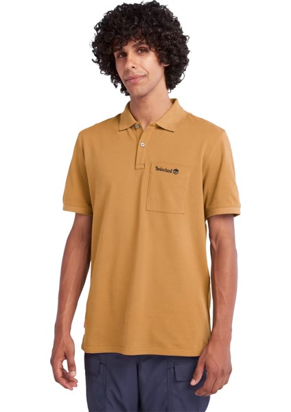 Ss Modern Wash Pocket Erkek Polo T-Shirt - TB0A65P1