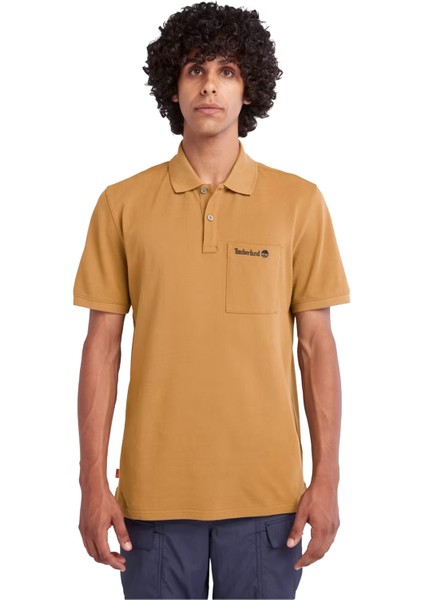 Ss Modern Wash Pocket Erkek Polo T-Shirt - TB0A65P1