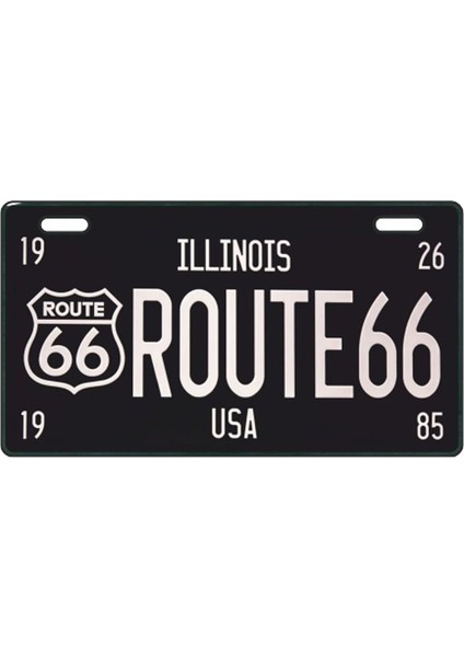 SEVENKARDEŞLER Route 66 E-bike Plakalık