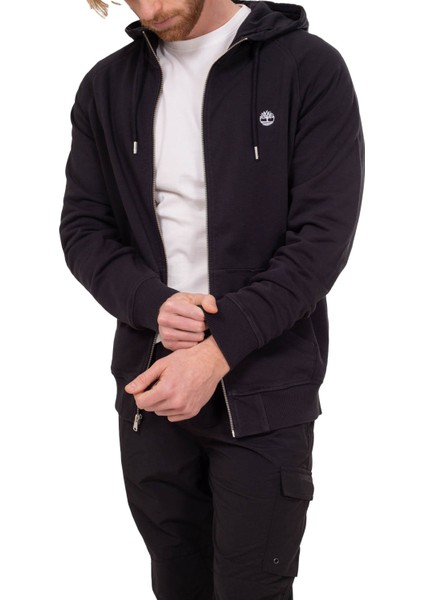 Loopback Full Zip Hoodie Erkek Sweatshirt - TB0A2F6Y