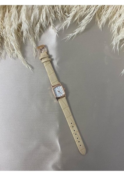 Bs Stıll Retro Minimal Vintage Deri Kordon Kadın Kol Saati