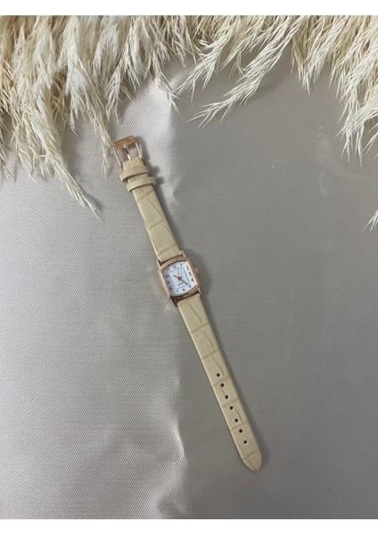 Bs Stıll Retro Minimal Vintage Deri Kordon Kadın Kol Saati fırsatları