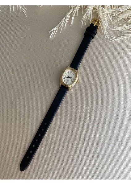 Retro Minimal Vintage Deri Kordon Kadın Kol Saati fiyatları