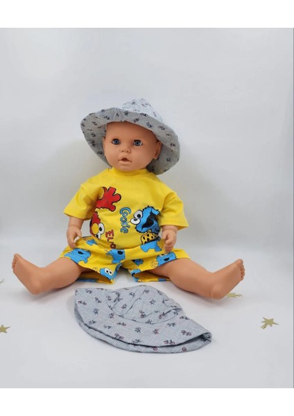 Keten Erkek Bebek Fötr Şapka Kız Bebek Fötr Şapka Bebek Fötr Şapka
