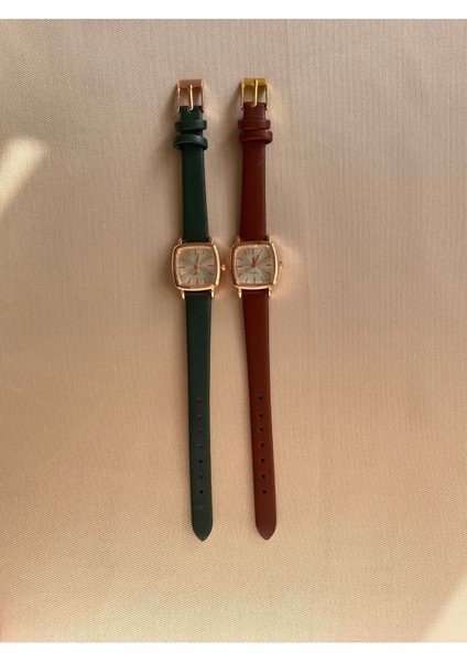 Bs Stıll Retro Minimal Vintage Deri Kordon Kadın Kol Saati modelleri