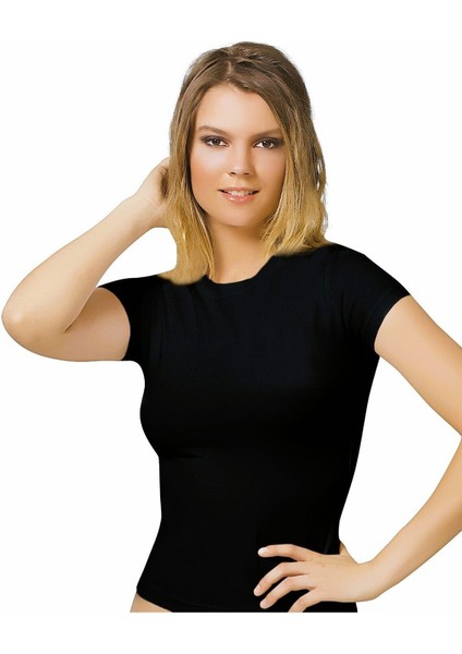 BELINAY 0884 Modal Kısa Kollu Atlet Siyah fiyatları