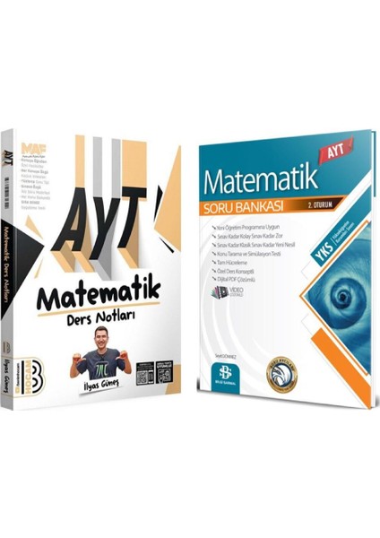 2025 AYT Matematik Ders Notları ve AYT Matematik Soru Bankası