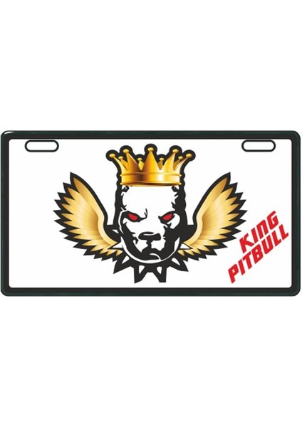 SEVENKARDEŞLER Kıng Pıtbull E-bike Plakalık