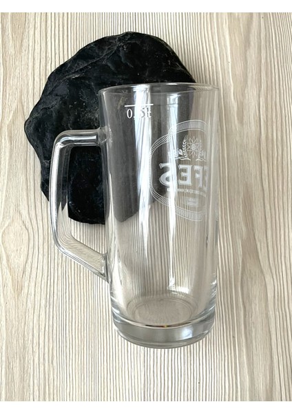 1 Adet 0.5lt Efes Pilsen Bira Bardağı Düz Beyaz Bira Kadehi