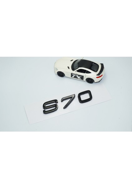 S70 Siyah Abs 3m 3D Bagaj Yazı Logo Volvo Ile Uyumlu fiyatları