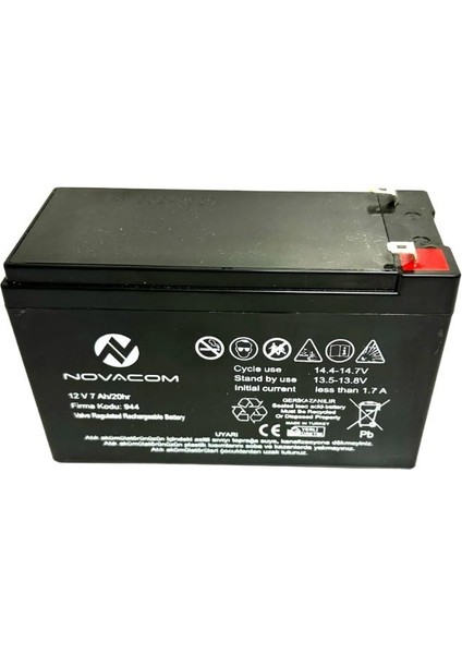 12VOLT 7AMPER Bakımsız Kuru Akü 12V 7AH fiyatları