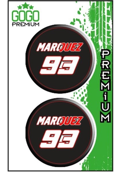 93 1 (5X5 Cm) İkili Damla Etiket