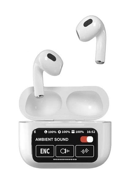 Dokunmatik Dijital Amoled Ekranlı Bluetooth Kulaklık 3. Nesil Muadil Enc Kablosuz Kulaklık (2024) fiyatları