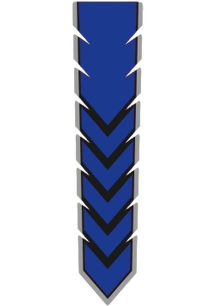 Cg Mavı Dekoratıf Çamurluk Üstü Şeridi