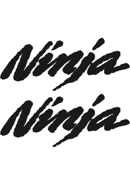Kawasaki Ninja Uyumlu (15x6 Cm) Sticker