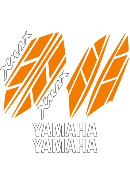 Yamaha Xmax Uyumlu Sticker Set 001