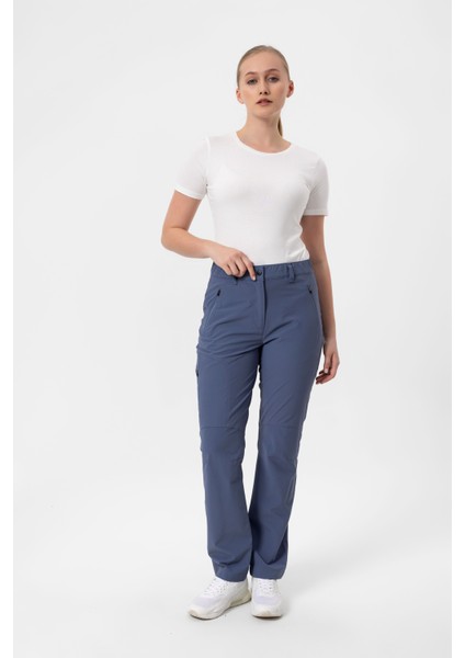 Virginia Kadın Smoke Blue Outdoor Pantolon