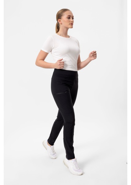 Rosario Kadın Black Outdoor Tayt Pantolon