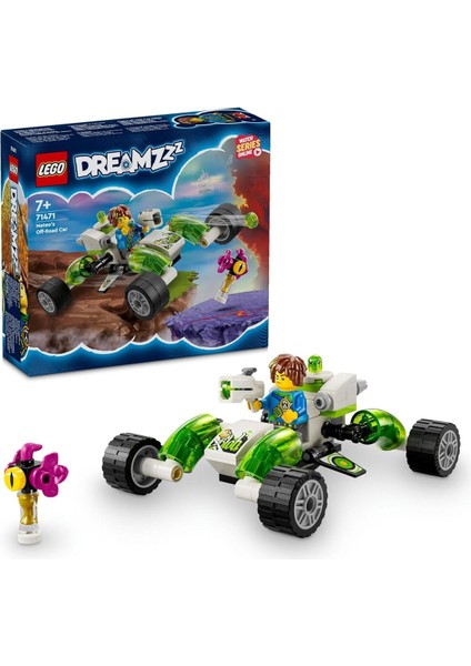 Dreamzzz Mateo Nun Arazi Arabası 71471-7 Yaş ve Üzeri Için Kahraman Figürlü Yaratıcı Oyunc
