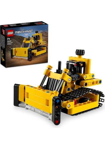 Technic Ağır Iş Buldozeri 42163-7 Yaş ve Üzeri Çocuklar Için Inşaat Aracı Içerek Koleks