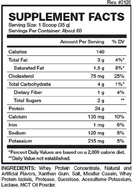 Evofusion Whey Protein Vanilla Bean Ice Cream 2,09KG