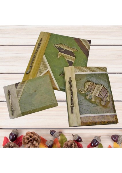 Orta Boy Papirüs Defter 22 cm