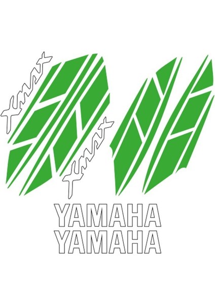 Yamaha Xmax Uyumlu Sticker Set 001