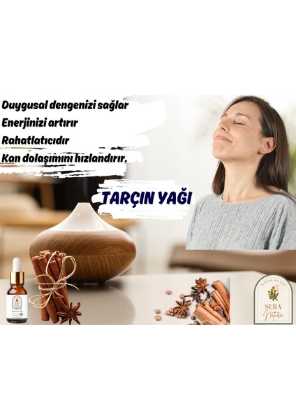 Sera Natura Tarçın Uçucu Yağı %100 Saf 5 ml