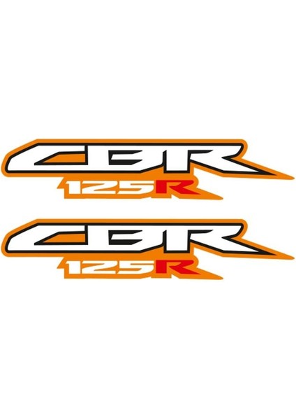 Honda Cbr 125 R Uyumlu Yan Granaj Sticker 001
