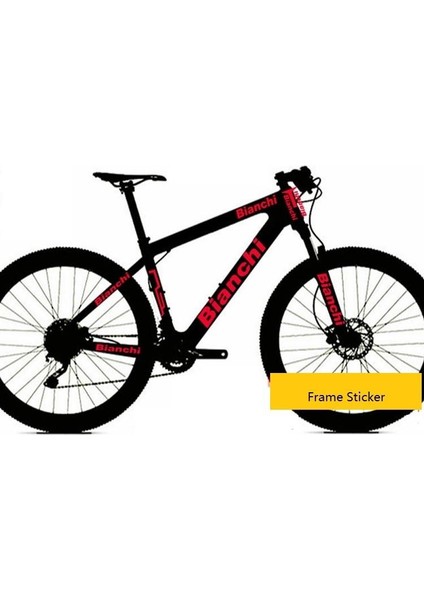 Bianchi 003 Bisiklet Sticker fiyatları