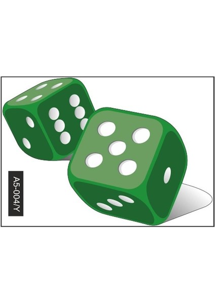 A5 Sticker 008 Tek Paket Çoklu Sticker